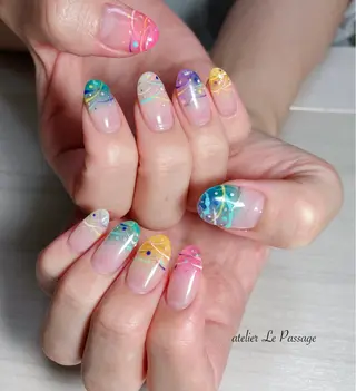ネイル Atelier Le Passage所属・h nakatsukaのネイルデザイン