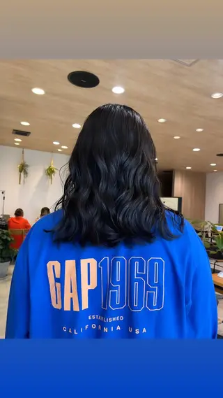 セミロング カラー 産休中です 艶カラー♡オカのヘアスタイル