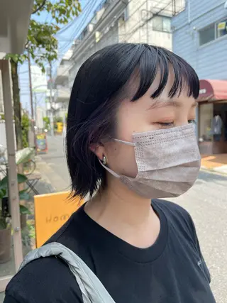 ショート カラー SALOWIN下北沢所属・hazuki 🌝のヘアスタイル