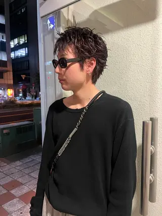 ショート カラー メンズ sliver ・siki /YUIのヘアスタイル