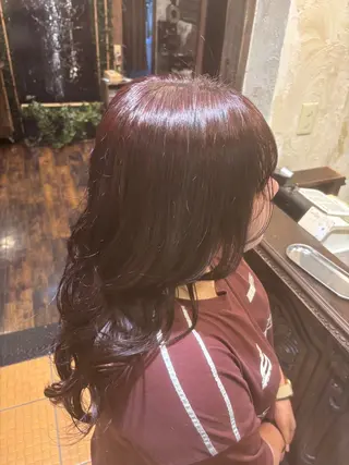 カラー Calbari 中島　朔のヘアスタイル