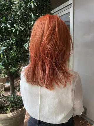 ミディアム rino🤍 恵比寿レイヤーカットのヘアスタイル