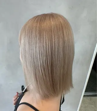 ミディアム カラー 渋谷うる艶カラー 🦊あらし🦊のヘアスタイル