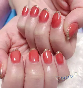 ネイル まるみ ♡のネイルデザイン
