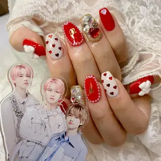 ネイル La neige* yuki 🥯🍑のネイルデザイン