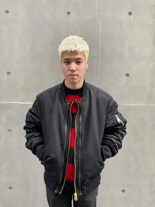 ショート カラー パーマ ヘアアレンジ メンズ キッズ ネイル マツエク・マツパ 中元 淳のヘアスタイル