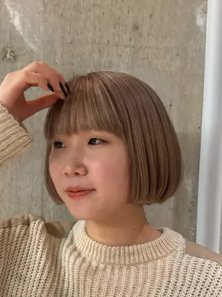 カラー BUSH所属・BUSH なかじませりなのヘアスタイル