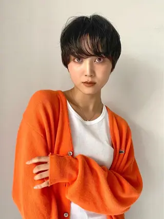 ショート カラー 🍃ショートヘア🍃 北林春樹のヘアスタイル