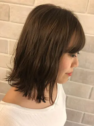 ミディアム ブリーチ指名 NO1🌈SAKIのヘアスタイル