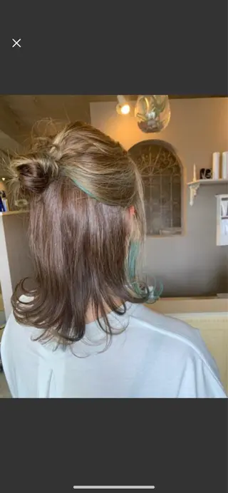 セミロング ⭐️似合わせ⭐️ ほかぞの　りかのヘアスタイル