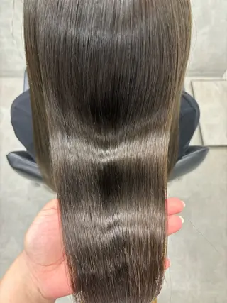 ロング カラー すぐ巻ける縮毛矯正 🍀勝倉　麗のヘアスタイル