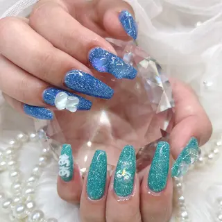 ロング Nailsalon Angeのネイルデザイン