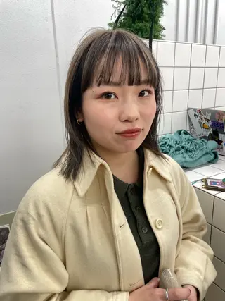 ミディアム カラー 関 京磨のヘアスタイル