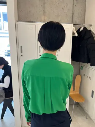 ショート NOUN所属・eri kinjoのヘアスタイル