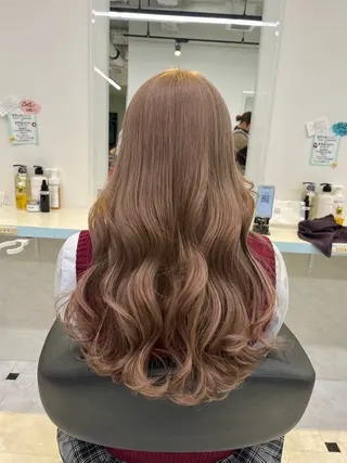 ロング カラー ブリーチカラー 🩵MIZUKIのヘアスタイル