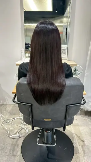 ロング カラー himari💜 暖色カラー/レイヤーのヘアスタイル