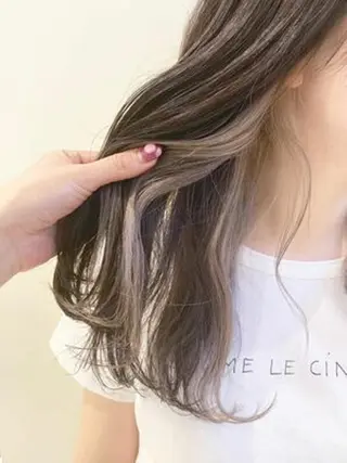 セミロング カラー VALOR所属・✨ミニモ学割のみ✨ 学生さま応援企画ですのヘアスタイル