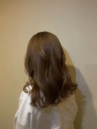 セミロング アイムアネックスサラ近江八幡店所属・杉澤 結衣のヘアスタイル