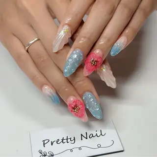 ネイル プリティー ネイル  Pretty nail所属・Prettynail 本厚木自宅サロンのネイルデザイン