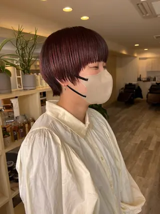 ショート 《放出》Forte マネージャー山根英明のヘアスタイル