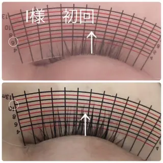 マツエク・マツパ 仲西 奈央のマツエク・マツパデザイン