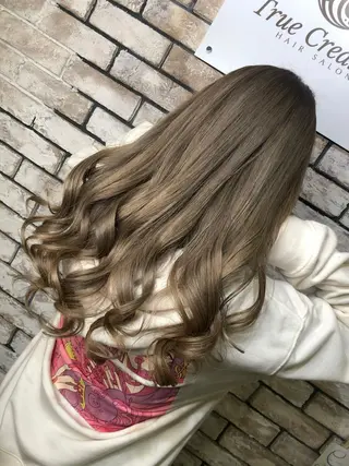 ロング カラー ハイトーン/韓国風 🤍Nacchi🐈のマツエク・マツパデザイン