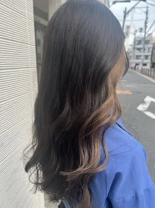 ロング カラー ROZA germe所属・ROZAgerme 落海一花🦋のヘアスタイル