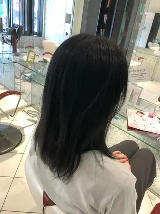 ミディアム ✨髪質改善ストレート ×ミニボブ✨萩原　翼のヘアスタイル