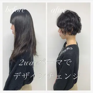 ショート ショート、ボブ特化 長島智彦のヘアスタイル