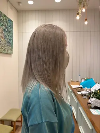 ミディアム カラー むらたみずき /大宮ブリーチカラーのヘアスタイル
