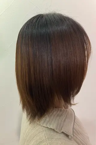 ミディアム パーマ ウルフ・ハイレイヤー 🌟ナカノ・ユウヤのヘアスタイル