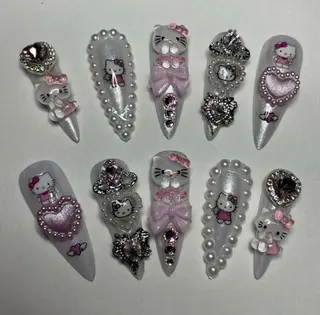 ネイル Lee Nails チップ長さだし専門店のネイルデザイン