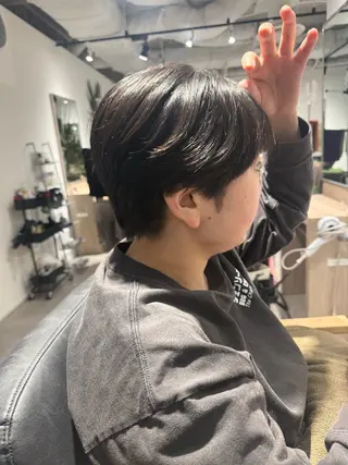 ショート ZEEN札幌店所属・韓国ヘア/透明感 カラー/YUSEIのヘアスタイル