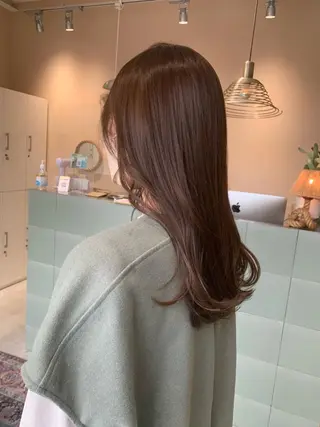 ロング GO TODAY SHAIR SALON 梅田NU茶屋町店所属・田中成美/レイヤー カット/透明感カラーのヘアスタイル