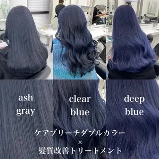 カラー 韓国/うる艶カラー 💙ayana💙のヘアスタイル