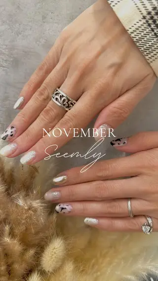 ネイル Seemly 千田町店所属・フラワーパラジェル 🌸シームリーエミのネイルデザイン