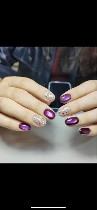 ネイル ネイルサロンキューティプティ所属・アワ ネイル池袋のネイルデザイン