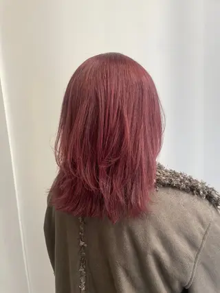 セミロング カラー キルンサンピアン所属・ナチュラルカラー 児玉優香のヘアスタイル