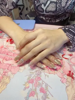 ロング 💜MIYA nail川崎店のネイルデザイン