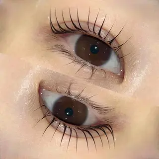 マツエク・マツパ ベージュ/アレンジ /横浜/杉本千夏のヘアスタイル