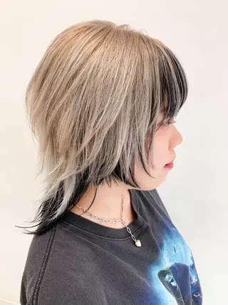 ショート 🍀ケアブリーチ カラー🍀坂井のヘアスタイル