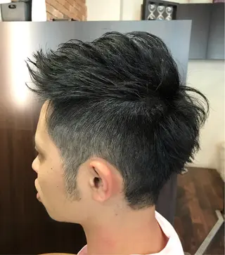 ショート メンズ Parfait 山本のヘアスタイル