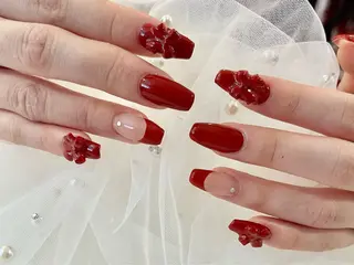 ミディアム NAIL SALON FLOR所属・ワンホンネイル/ 韓国ネイルMAKIのネイルデザイン