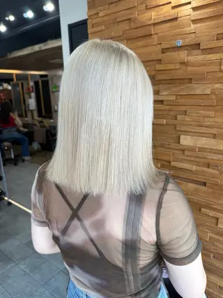 ミディアム ハイトーン&エクステ 横浜/RIEのヘアスタイル