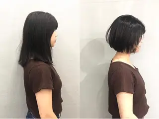 ショート ボブ/ショート/ 白髪染め/メンズ葛西のヘアスタイル