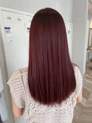 セミロング eL HAIR SALON なんば店所属・ブリーチカラー特化 /焼田貴明のヘアスタイル