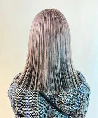 ミディアム カラー ちょめ/八王子 ZEST emuのヘアスタイル