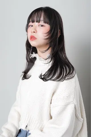 ロング Kingdom美容室所属・横浜/カット モデル/琉雅🦀のヘアスタイル
