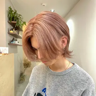 ショート カラー メンズ 髪も心も健康に🤎 /原亜希子のヘアスタイル