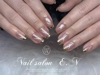 ネイル E.N🦋 長さ出し/持ち込みのネイルデザイン